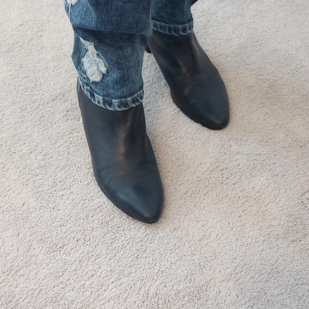Cole Haan Leather And suede Ankle Boots - Picture 3 of 12